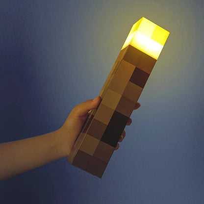 Lámpara de Bloques Estilo Minecraft – Ilumina tu Mundo Pixelado